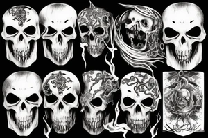 Death eater tattoo idea
