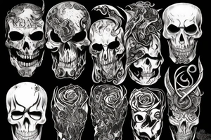 Death eater tattoo idea