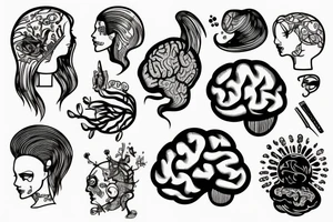 brain tattoo idea