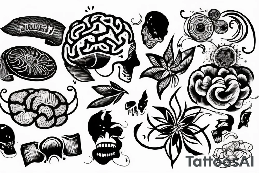 brain tattoo idea