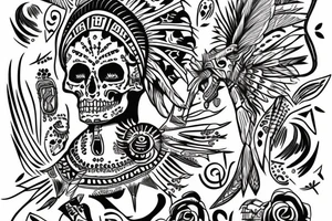 Huitzilopochtli tattoo idea