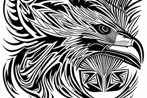 haida eagle tattoo idea