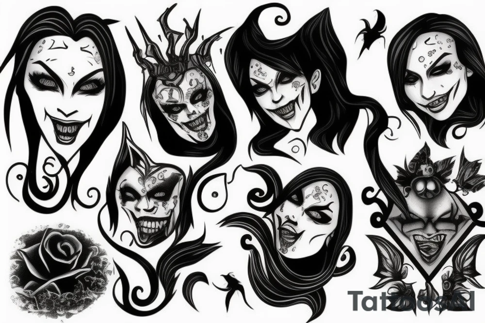 vampire tattoo idea