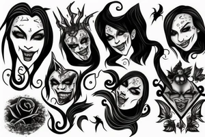 vampire tattoo idea