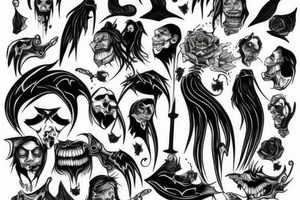 vampire tattoo idea