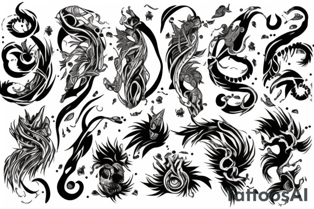 Aquarienstar tattoo idea