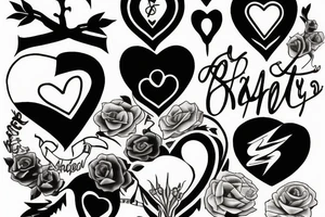 A heart for my brother Bryan who passed away tattoo idea