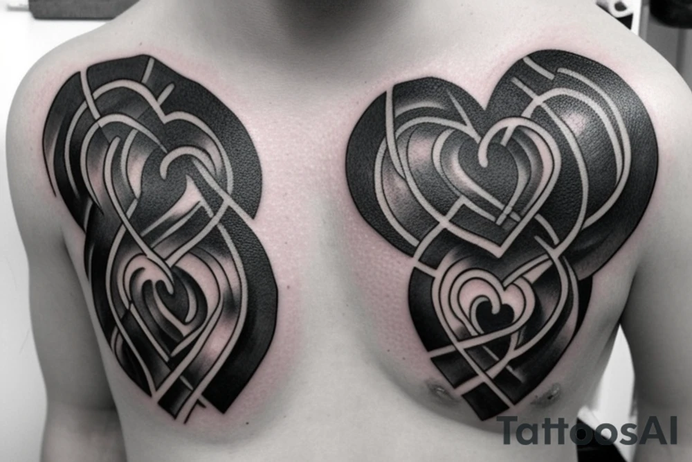 A heart for my brother Bryan who passed away tattoo idea