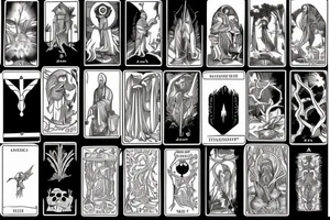 the hermit tarot card tattoo idea