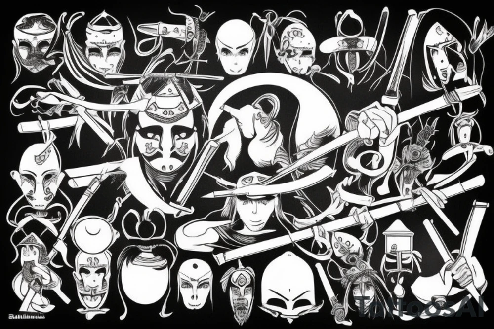 Harakiri samurai tattoo idea