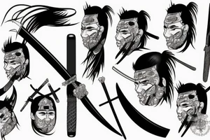 Harakiri samurai tattoo idea