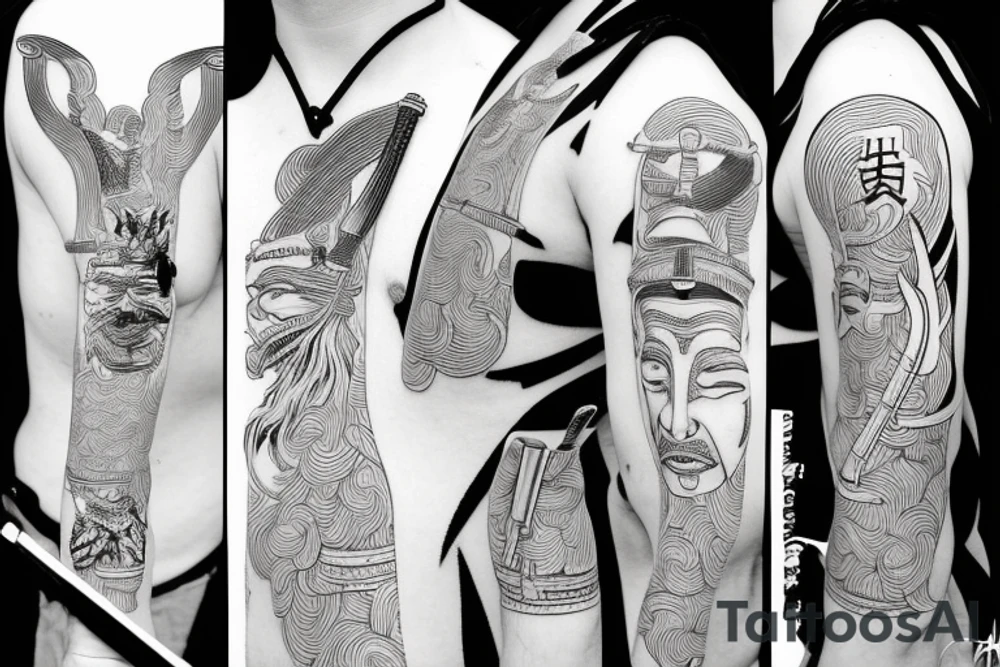 Harakiri samurai tattoo idea