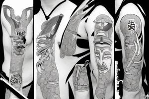 Harakiri samurai tattoo idea