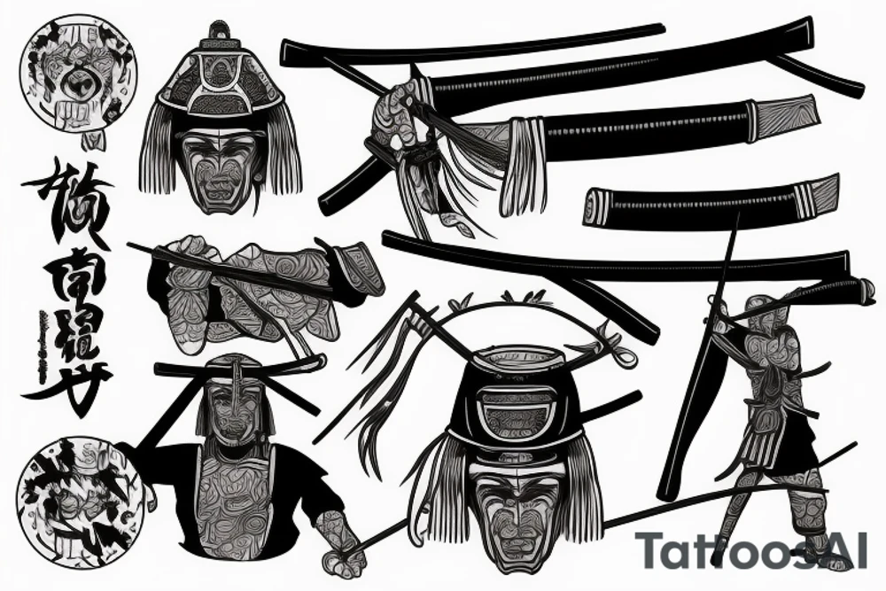 Harakiri samurai tattoo idea