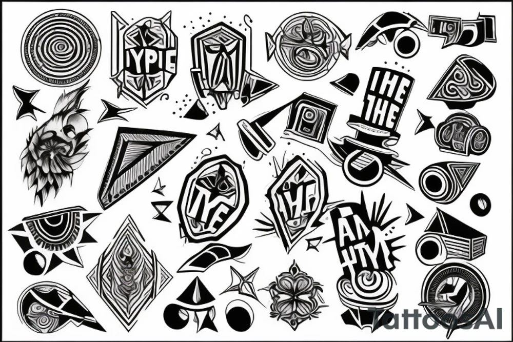 I am the hype tattoo idea