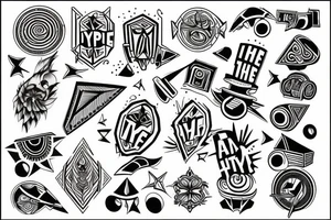 I am the hype tattoo idea