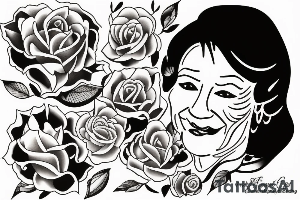 In memory of my Grandma tattoo idea