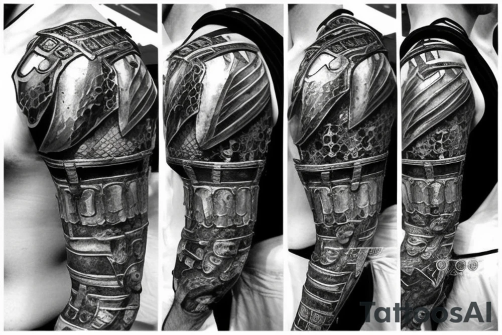 armor, knight, war, fight, roman tattoo idea