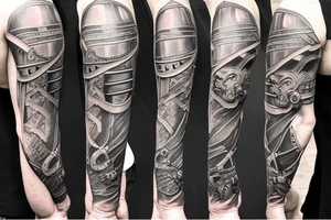 Armor, Greek, Chain, Arm, Roman, Warrior, Knight tattoo idea