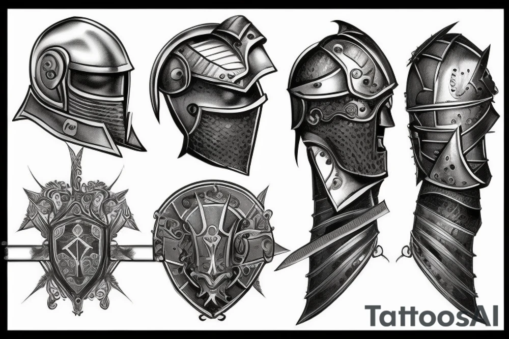 Armor, Roman, Warrior, Knight, tattoo idea