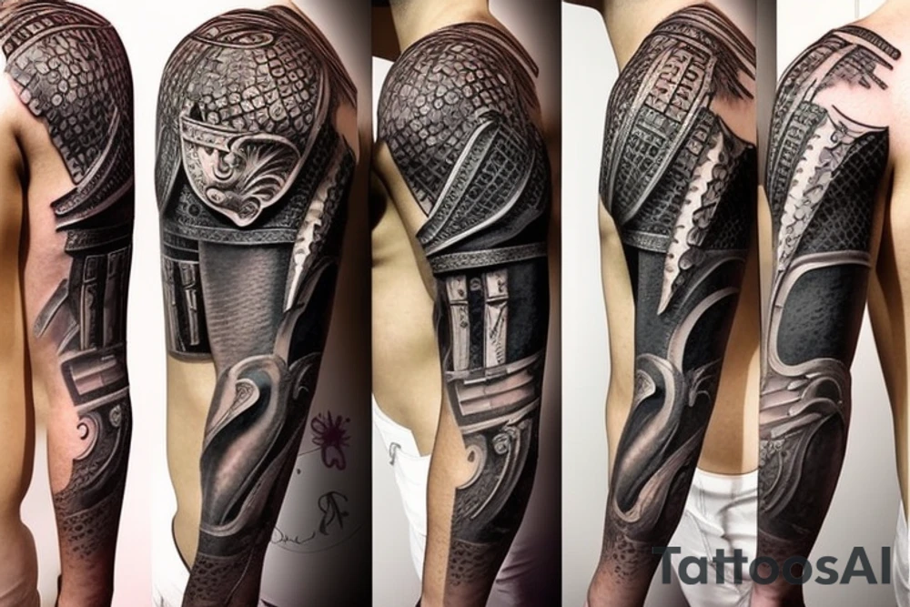 Armor, Roman, Warrior, Knight, tattoo idea