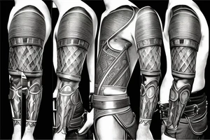 Armor, Roman, Warrior, Knight, Sword, Fight, Plate, Latin tattoo idea
