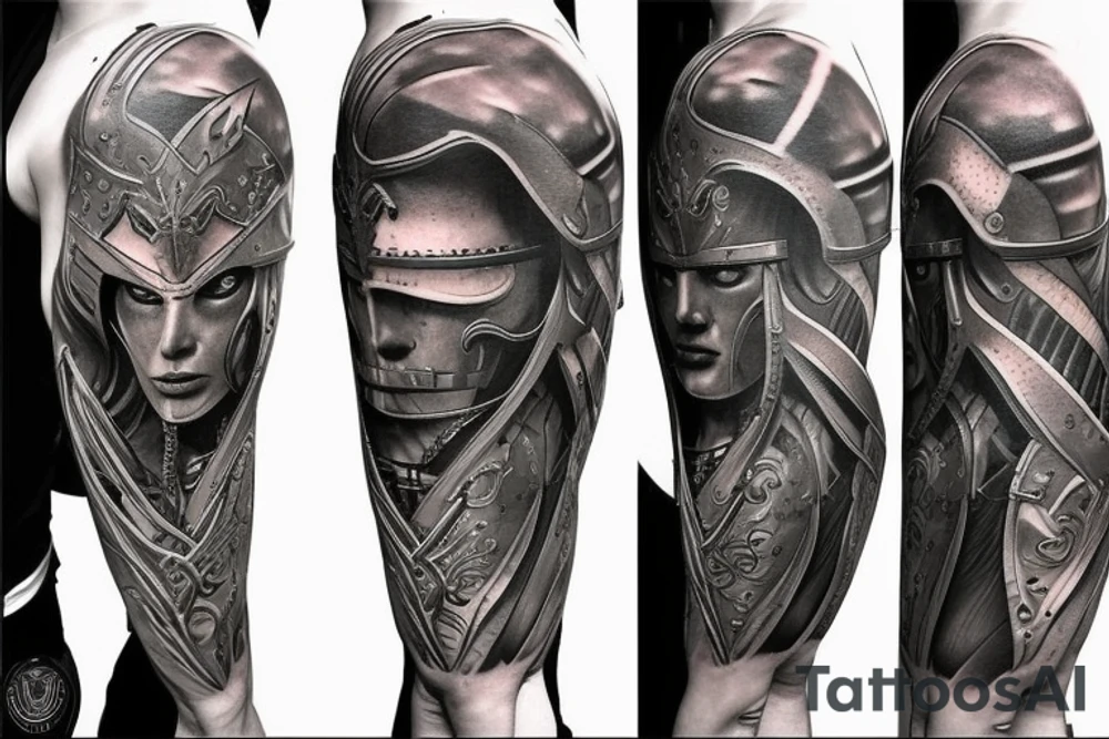 Warrior Armor tattoo idea