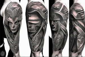Warrior Armor tattoo idea