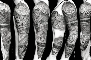 Knight with a armor tattoo idea