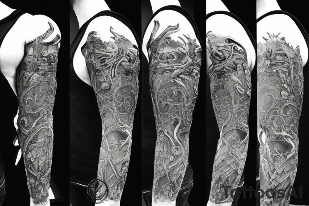 Arm Plate Armor, Sword, Plate tattoo idea