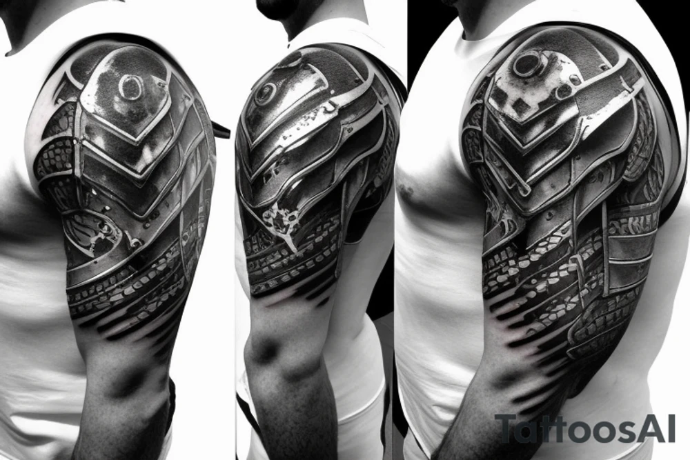 Knight Platearmor, Heavy Chain Armor tattoo idea