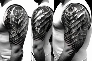 Knight Platearmor, Heavy Chain Armor tattoo idea