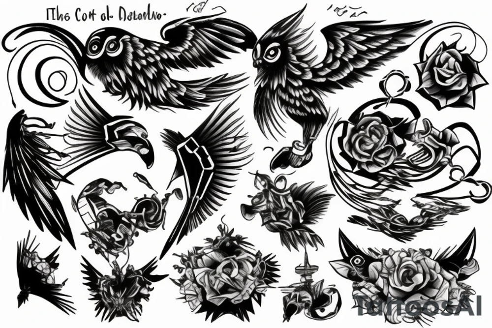 Kite control tattoo idea