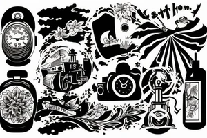 Last train home tattoo idea
