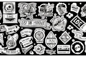 Last train home tattoo idea
