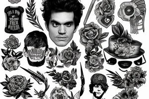 John mayer tattoo idea