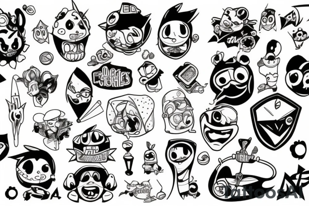 Cartoon Network tattoo idea