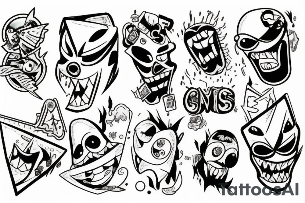 Cartoon Network tattoo idea
