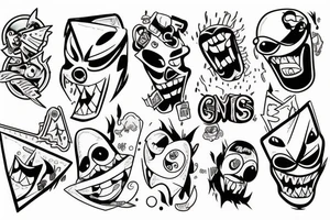 Cartoon Network tattoo idea