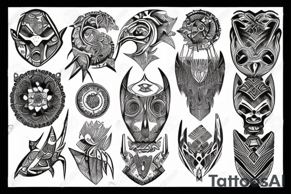 Tribal tattoo idea