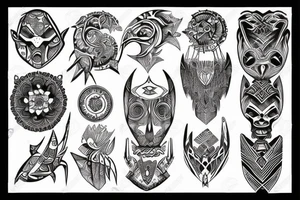 Tribal tattoo idea