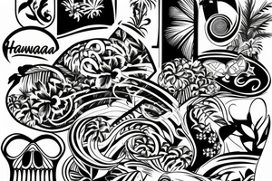 Hawaiin tattoo idea