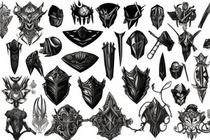 Armor tattoo idea