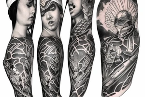 Armor tattoo idea
