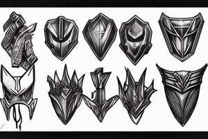 Armor, Steel Plate tattoo idea