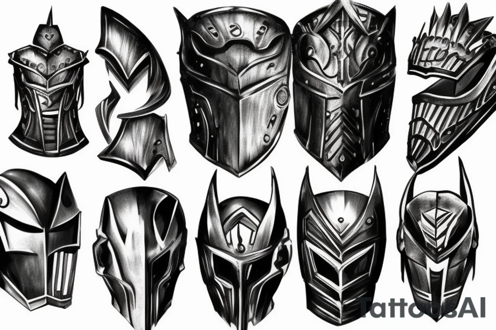 Armor, Steel Plate tattoo idea