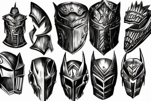 Armor, Steel Plate tattoo idea