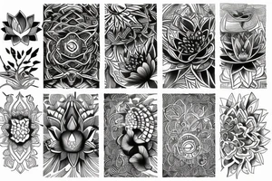 Lotus tattoo idea
