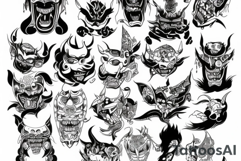 Hannya tattoo idea