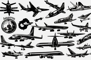 Aircraft tattoo idea